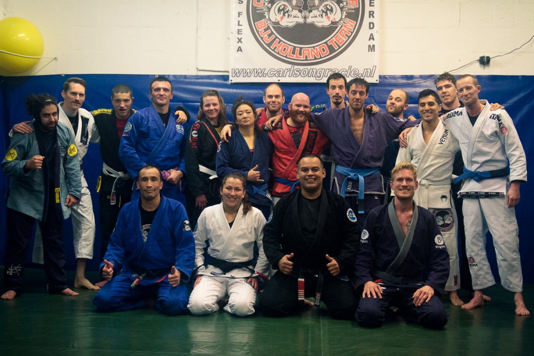 The First Female Brazilian Jiu-Jitsu Black Belt at Carlson Gracie Amsterdam .