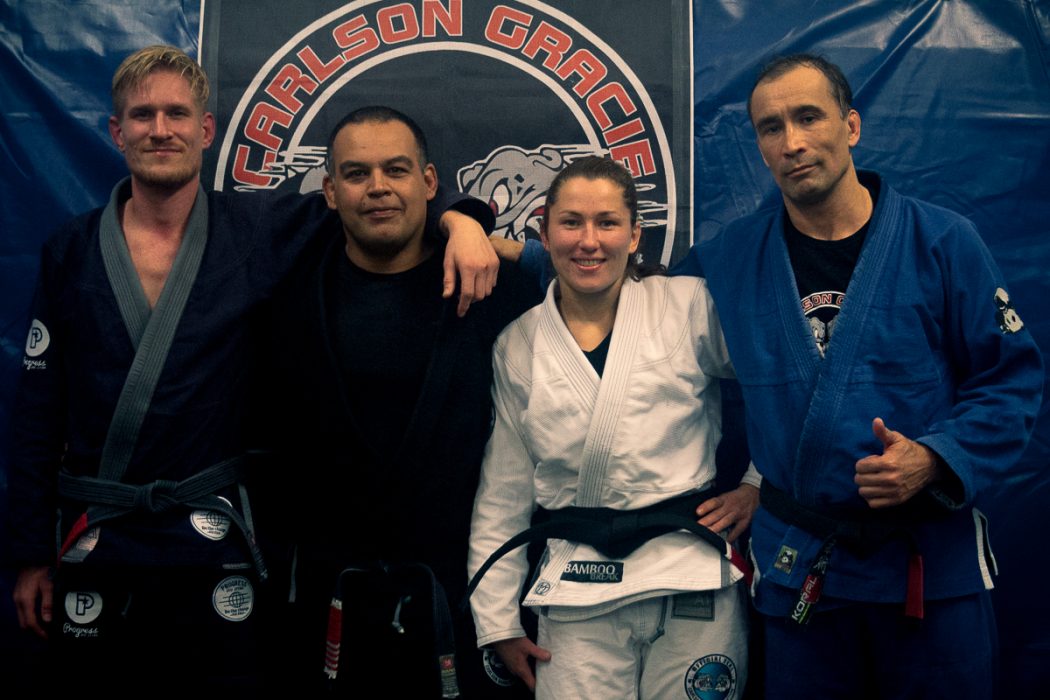 The First Female Brazilian Jiu-Jitsu Black Belt at Carlson Gracie Amsterdam .