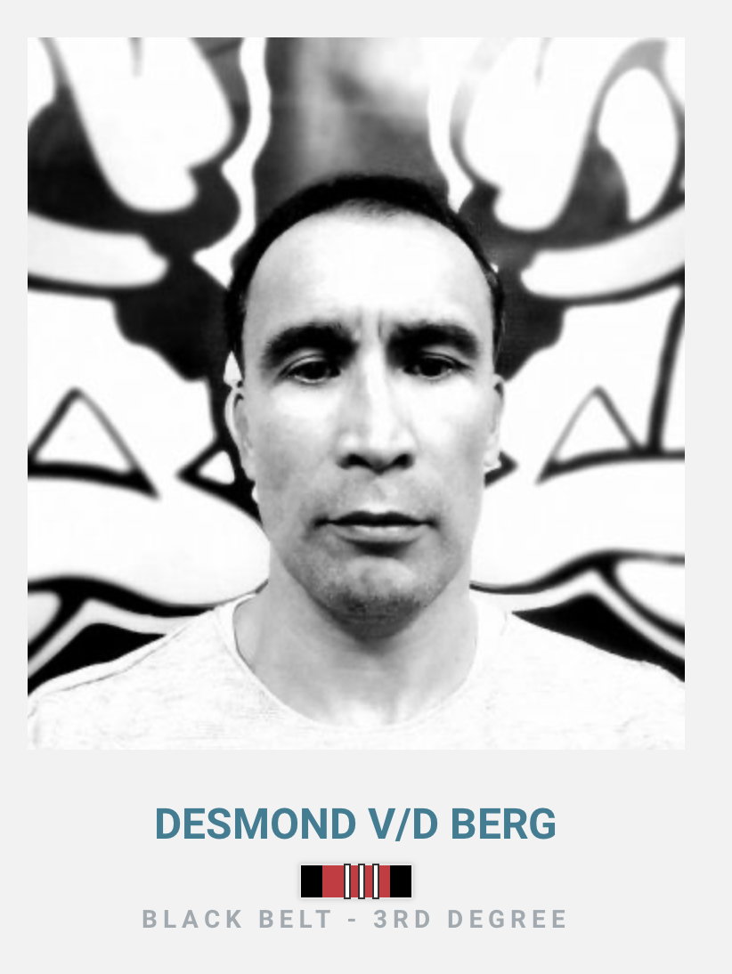 DESMOND V/D BERG 